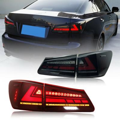 China Factory Modified Autolamp HCmotion Start UP Animation DRL IS350 ISF IS 2006-2013 Rear Back Lamp LED Tail Lights 2006-2013 For Lexus IS250 for sale