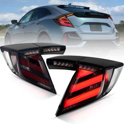 China Autolamp HCmotion Modified Factory Wholesale 2016-2020 V1 FK7 FK8 Lamp Assembly LED Tailgate Rear Tail Lights 2016-2020 For Honda Civic for sale