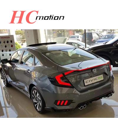 China Autolamp HCmotion Modified Factory Wholesale Rear Tail LED Lamp 2016 2017 2018 2019 2020 Sedan Assembly Tail Lights For Honda Civic for sale