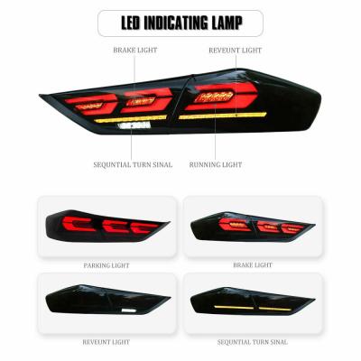 China Autolamp factory wholesales Modified Animation DRL Avante Back Rear Lights 2016 2017 2018 LED Tail Lights For Hyundai Elantra for sale