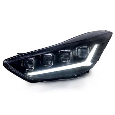 China 2011 Automotive Led Headlight HCmotion Factory Gen Avante I35 Head Lamps 4 LED Lens 5th 2012 2013 2014 2015 Front Lights For Hyundai Elantra for sale