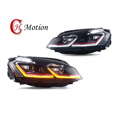 China Autolamp Modified HCmotion L type 7.5 Front Lights LED Xenon Head Lamp MK7.5 Sequential Headlights 2018-UP For VW Golf 7.5 for sale