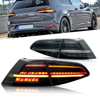 China Autolamp HCmotion Factory Turn Signal Modified Sequential Golf 7 Lamp 2013-2020 7.5 Tail Lamp Back MK7 Rear LED Lights For VW Golf MK7.5 for sale