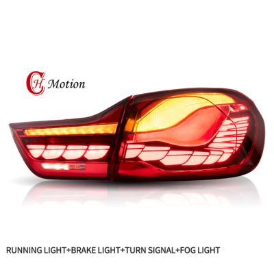 China Autolamp HCmotion 4 Series Factory Car Modified Rear Tail Lamp F32 F33 F36 F82 F83 2014-2020 OLED GTS For BMW M4 for sale