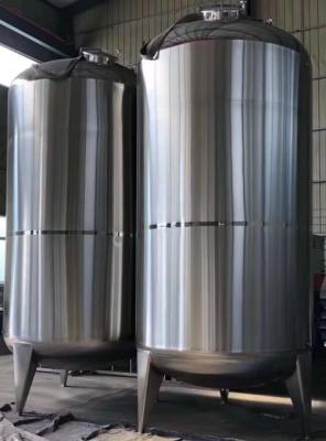 China Stainless Steel Vertical Single Double and Three Layer Liquid Storage Tank for sale