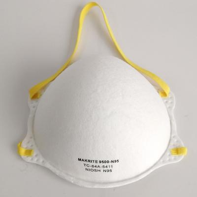 China Medical Surgical Face Mask Makrite NOISH N95 for sale