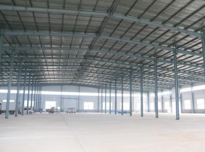 China Lightweight Prefabricated Steel Building Construction Fireproof Punching for sale