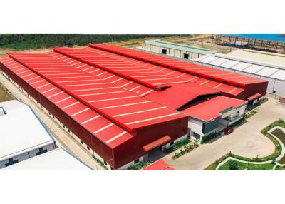 China Prefabricated Steel Structure Workshop Industrial Frame Building Garage for sale