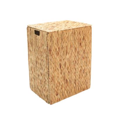 China Minimalist Customized Eco Friendly Rattan Collapsible Basket Laundry Basket OEM / ODM for sale