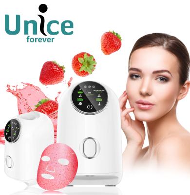 China intelligent blood vessel removal face mask machine with auxiliary diy fruit maker voice mask face mask making machine for sale