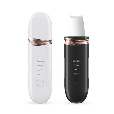 China Anti Wrinkle Ultrasonic Acne Blackhead Pore Whitehead Machine DEEP CLEANSING Facial Pore Exfoliating Instrument Skin Spatula for sale