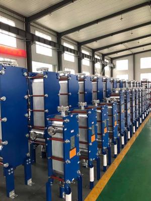 China Wide Flow Channel  Fully Welded Heat Transfer Plate Heat Exchanger Chemical Factory for sale