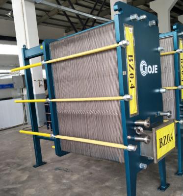 China Sugar Refinery Titanium Plate Heat Exchanger Climbing Falling Film High Exchange Efficiency for sale