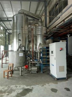 China Climbing Film Phe Gasketed Flat Plate Heat Exchanger  In Milk Juice Concentration for sale