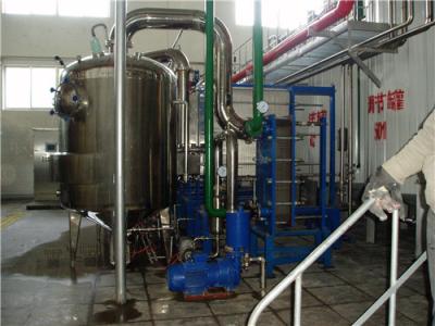 China Multiple Effect Vacuum Sanitary Plate Heat Exchanger for Sugar Refinery Energy Saving System for sale