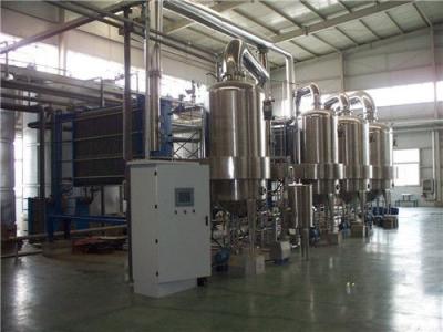 China Stacked Panel Multiple Effect Evaporation , Falling Film Evaporator  System For Pharmacy Refinery for sale