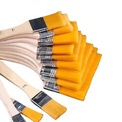 China Manufacturer Wholesale Nylon 1-12# Wooden Handle Bristle Nylon Brush, Dust Cleaning Brush for sale