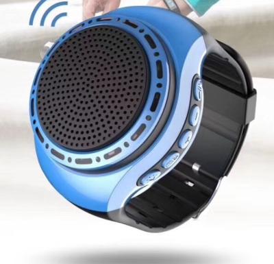 China EZCast X10 LED Speaker Watch MP3 Music Player PTTs Mini Wearable Wireless Portable Speaker Waterproof Wristband for sale