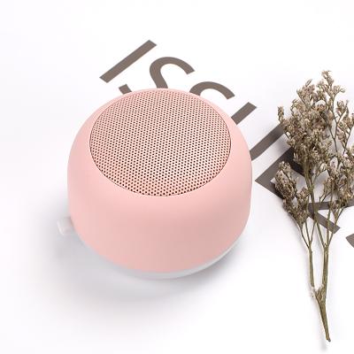 China Mini New Cheap Free Wireless Speaker With Tooth Radio Colorful Blue Speaker With Led Light for sale