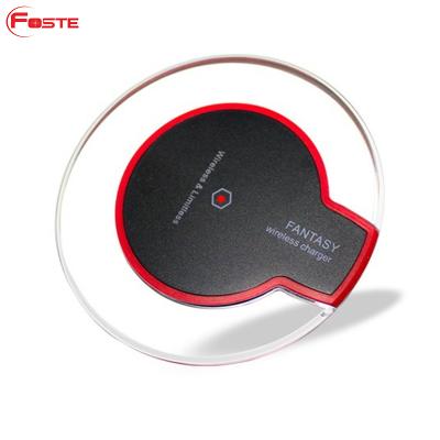 China Hottest Mobile Phone Foste* Amazone Round Fantasy Radio Charge Any Phone, OEM/ODM Support QI Standard Smart Charger for sale