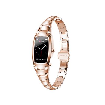 China H8 Pro2021 touch screen version female smart watch heart rate calorie sleep call reminder female smart watch for sale