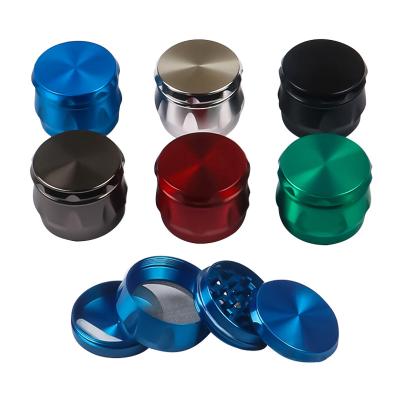 China 4 Layers 50mm Zinc Alloy Grinder Custom Metal Zinc Alloy Grinder Herb Tobacco Smoking Grinders Smoking Herb for sale