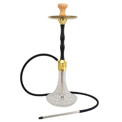 China Fancy Portable Hookahs Wholesale German Russian Popular Metal Stainless Steel JR With Glass Shisha Hookah Set for sale