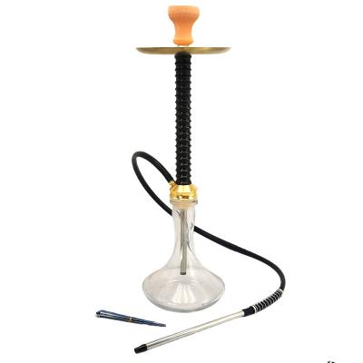 China JR 2022 Hot Selling High Quality Aluminum Hookah Stainless Steel Bodo Hookah Sheesha Russia Shisha Hookah for sale