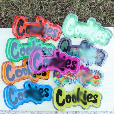 China Plastic JR Wholesale Resin Ashtrays Backwood Cookie Ashtray Accessories Biscuit Smoking Ashtray for sale