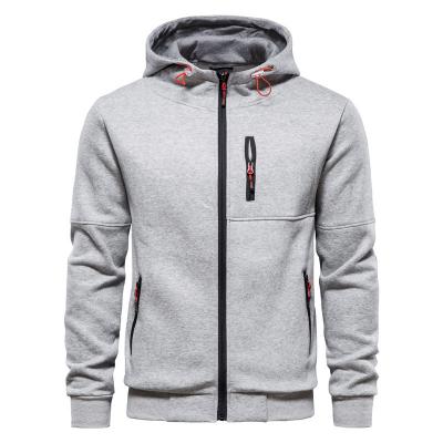 China 2021 Casual Winter Waterproof Outdoor Men's Soft Shell Jacket Hot Sale Plus Fleece Sweater Zipper Full Fleece Jacket for sale