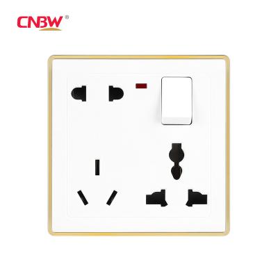 China PC Panel Manufacturer Direct Selling Home Electric Power Plugs Sockets Switches Outlet for sale