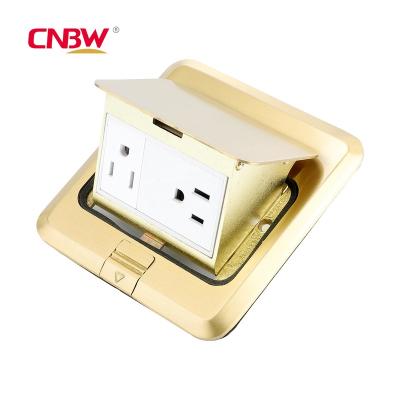 China Residential / General Purpose Pop Up Table Plug Brass Pop Up Floor Plug Pop Up Floor Plug for sale