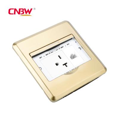 China Wholesale Custom Commercial High Quality 16A Standard Electric Current Floor Outlet Box From CNBW USA for sale