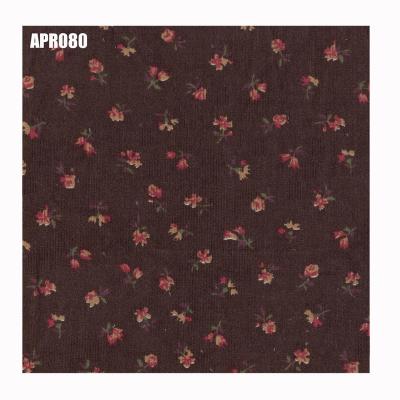 China Antistatic 100% Cotton Corduroy Small Rose Print Fabric 21W for sale