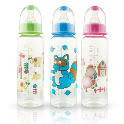 China Bpa PP/PC Feeding Bottle Feeder Baby Bottle Feeder Free Anti Colic Free Set 3pcs 240ml Baby Bottle ALG for sale