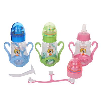 China BPA Free Newborn Gift Set 3pcs Package PP/PC 150ml Feeding Bottle 260ml Funny Baby Feeding Bottle for sale