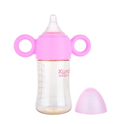 China BPA Free Wholesale Supply Baby Supplies 240ml Feeding Bottle For Newborns for sale