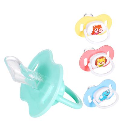 China Wholesale Cheap Price Silicone Food Grade BPA Free Custom Baby Pacifier Round and Flat Pacifier for sale