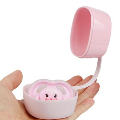 China New Design Baby Product BPA Free Soother Case Baby Pacifier Plastic Box Baby Gift Accessories for sale