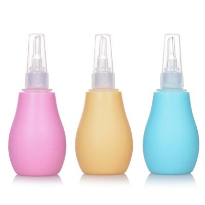 China 100% Hot Sale Eco-friendly BPA PP Safe Non-Toxic Soft Free Baby Manual Nasal Aspirators for sale