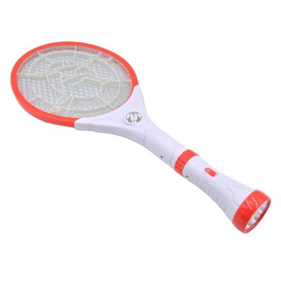 China Sustainable Simple Camping High Quality Plastic Housing Led Rechargeable Electric Anti Mosquito Swatter for sale