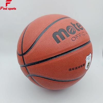 China Professional Match/training Professional training use size 7 PU laminated basketball for sale