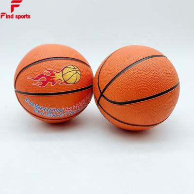 China Wholesale Cheap Size 1 Small Yellow Rubber Ball Logo Amusement Factory OEM Sports And Basketball for sale