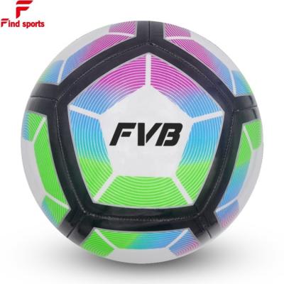 China 2018 latest arrival design pvc soccer traning/newest arrival football promotion soccer ball 12 panels team sports for sale