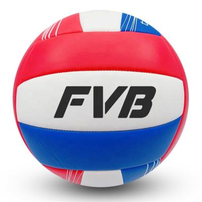 China School ball FVB wholesales high quality soft touch outdoor machine stitched pvc volleyballs size 5 for voleibol training for sale