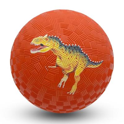 China OEM Flexible Super Bounce Ball FVB Ball Luminous 7inches Baby Toy Big Ball FVB Playground Ball Kids Luminous Rubber Ball for sale