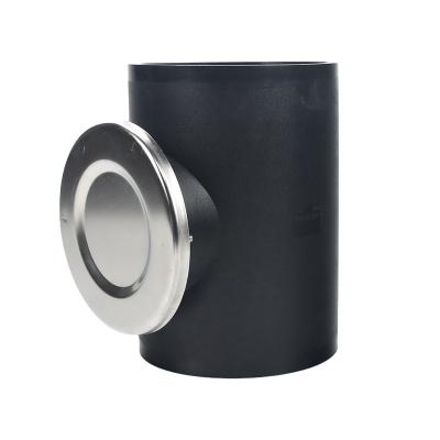 China Unbreakable Large Size HDPE Drainage Pipe Fittings Water And Gas Insulation Mature PE Lead Welding Industry for sale