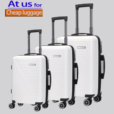 China PP Dongguan New Design PP Luggage Manufacturer Latest Design PP Trolley Suitcase 100% Polypropylene Suitcase for sale