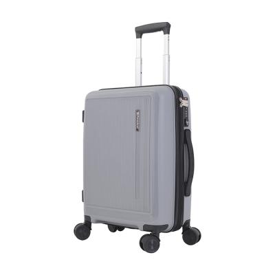 China Low MOQ Strong PP Material PP Business Trolley Case For Man Hard Shell Security Carry On Suitcase for sale