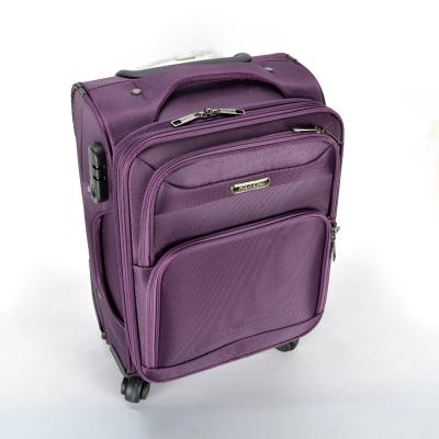 China Manufacturer Wholesale Polyester Fabric Nylon 20/24/28/32 Inch Portable Durable Suitcase Cover Luggage Sets for sale